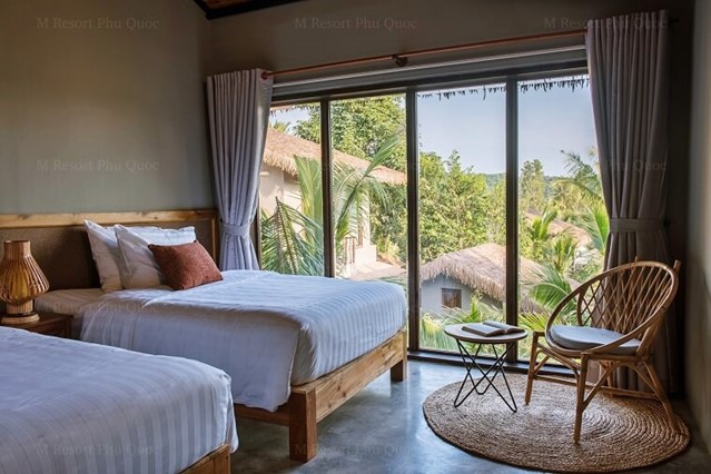 Phòng Spacious Twin Garden House